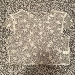 Sheer Star shirt, Large
